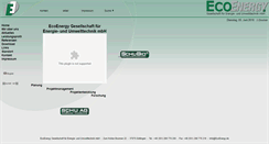 Desktop Screenshot of ecoenergy.de