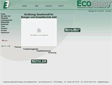 Tablet Screenshot of ecoenergy.de